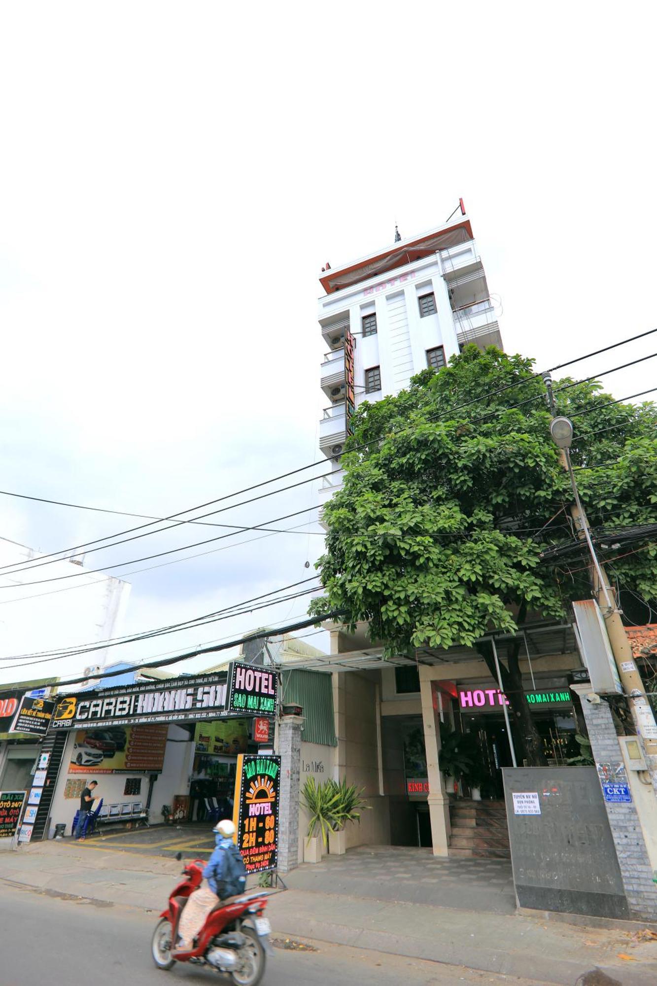 Khach San Sao Mai Xanh - Sao Mai Xanh Hotel Ho Chi Minh-stad Buitenkant foto