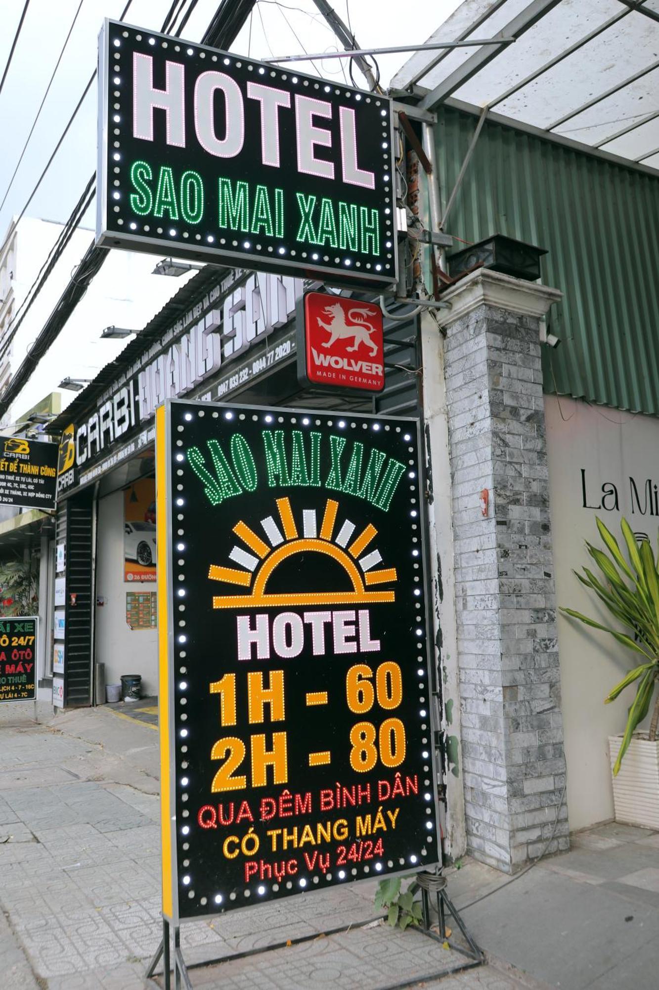 Khach San Sao Mai Xanh - Sao Mai Xanh Hotel Ho Chi Minh-stad Buitenkant foto
