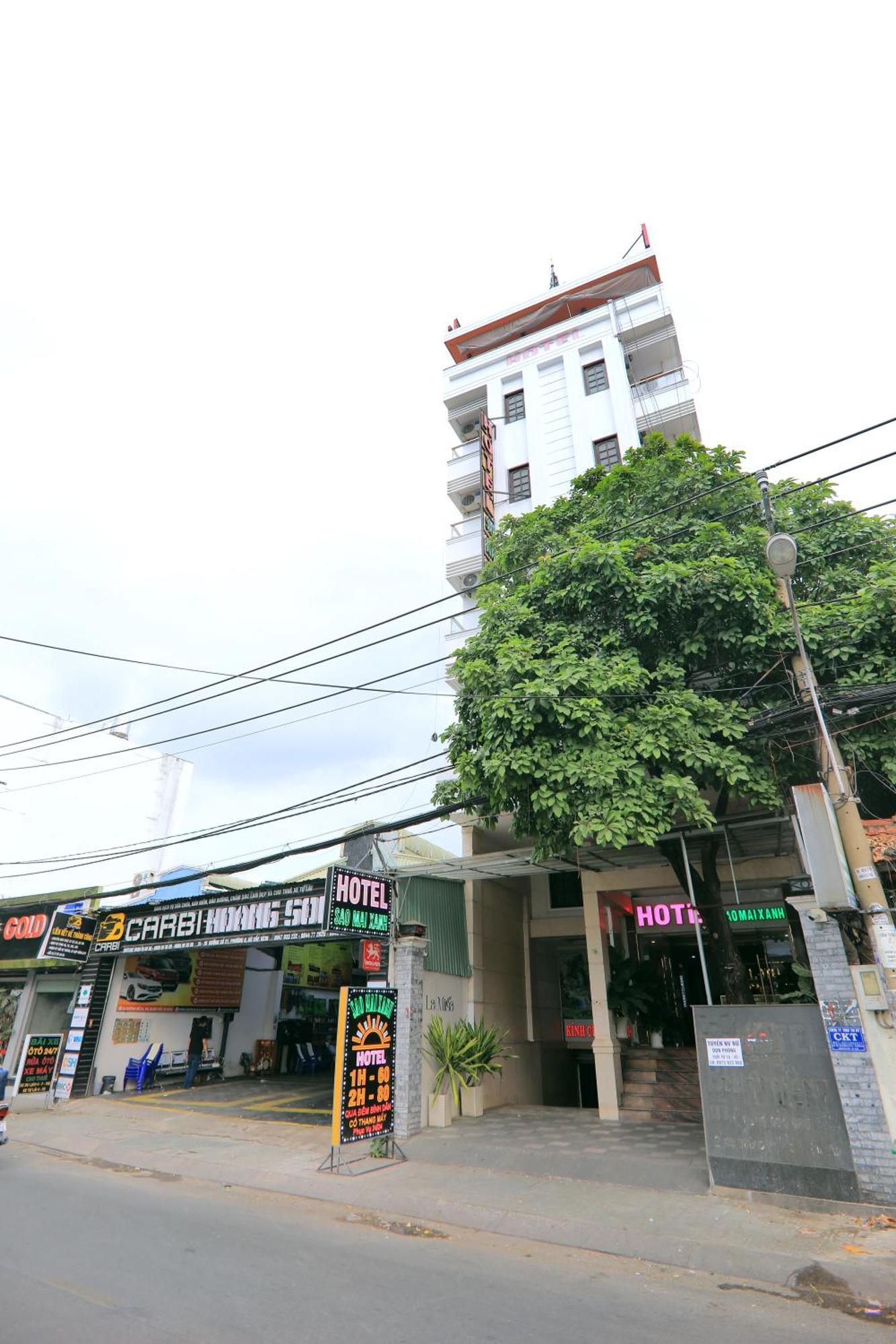 Khach San Sao Mai Xanh - Sao Mai Xanh Hotel Ho Chi Minh-stad Buitenkant foto